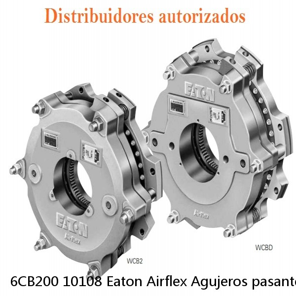 6CB200 10108 Eaton Airflex Agujeros pasantes Embragues y frenos