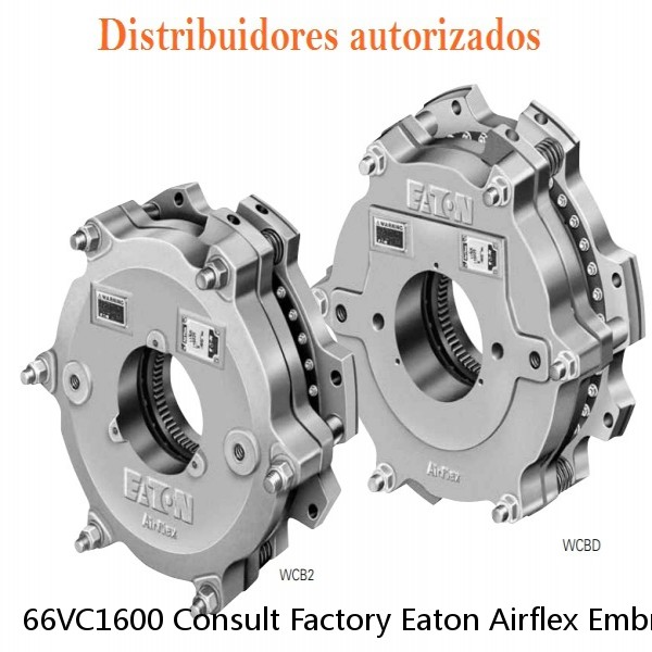 66VC1600 Consult Factory Eaton Airflex Embragues y Frenos #3 small image